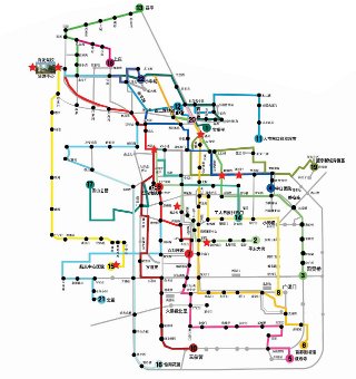 北京海淀驾校班车路线图·缩略图